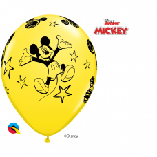 Balionas ''Mickey Mouse'' geltonas (28cm)