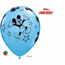 Balionas ''Mickey Mouse'' žydras (28cm)