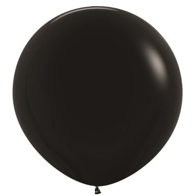 ''Black'' spalvos balionas (90cm)