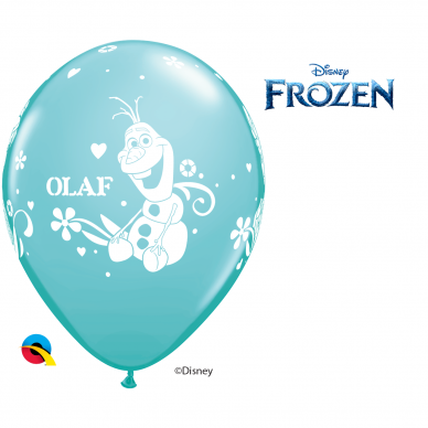 Balionas ''Frozen'' karibų jūros spalvos (28cm) 2