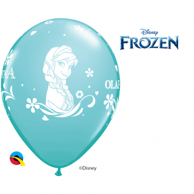 Balionas ''Frozen'' karibų jūros spalvos (28cm) 3