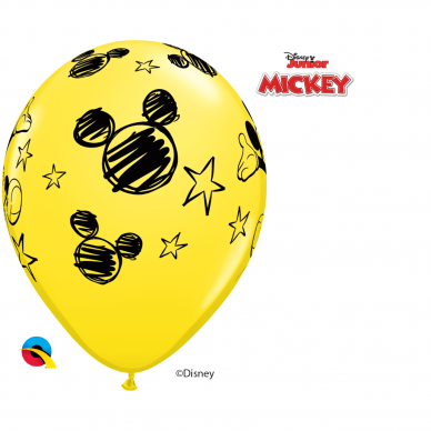 Balionas ''Mickey Mouse'' geltonas (28cm) 1