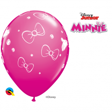 Balionas ''Minnie Mouse'' avietinis (28cm) 1