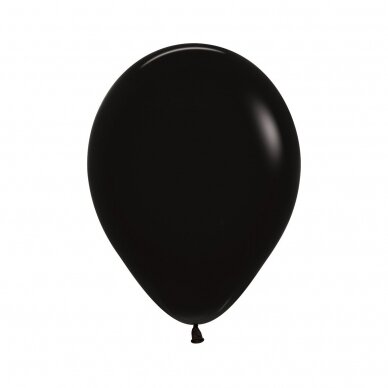 ''Black'' spalvos balionas (25cm) ''Black'' spalvos balionas (25cm)