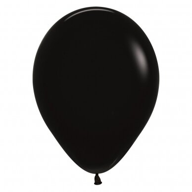 ''Black'' spalvos balionas (30cm) - 50vnt ''Black'' spalvos balionas (30cm) - 50vnt