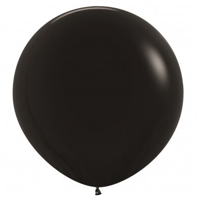 ''Black'' spalvos balionas (90cm) ''Black'' spalvos balionas (90cm)