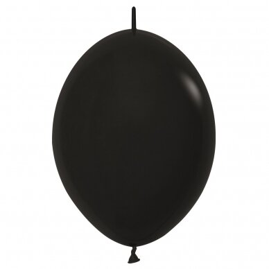 ''Black'' spalvos jungiantis balionas (30cm) ''Black'' spalvos jungiantis balionas (30cm)