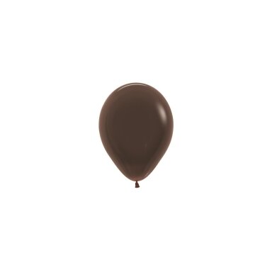 ''Chocolate Brown'' spalvos balionas (12cm) - 50vnt