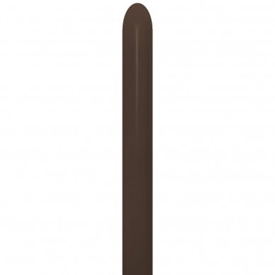 ''Chocolate brown'' spalvos modeliavimo balionas 260M ''Chocolate brown'' spalvos modeliavimo balionas 260M