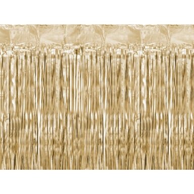 Dekoracija ''Balto aukso spalvos lietutis'' 100 x 200cm
