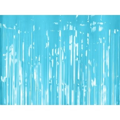 Dekoracija ''Šviesiai mėlynos spalvos lietutis'' 100 x 200cm