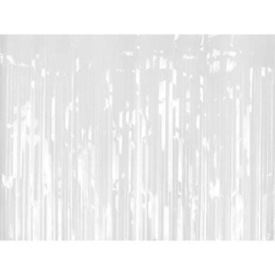 Dekoracija ''Baltos spalvos lietutis'' 100 x 200cm Dekoracija ''Baltos spalvos lietutis'' 100 x 200cm