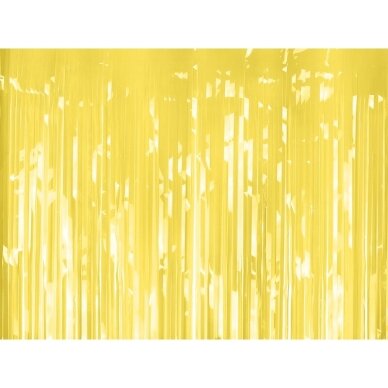 Dekoracija ''Geltonos spalvos lietutis'' 100 x 200cm Dekoracija ''Geltonos spalvos lietutis'' 100 x 200cm
