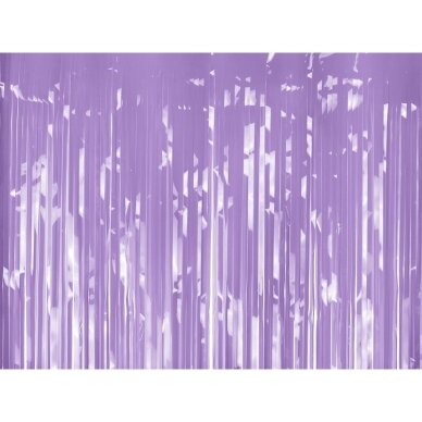 Dekoracija ''Šviesiai violetinės spalvos lietutis'' 100 x 200cm Dekoracija ''Šviesiai violetinės spalvos lietutis'' 100 x 200cm