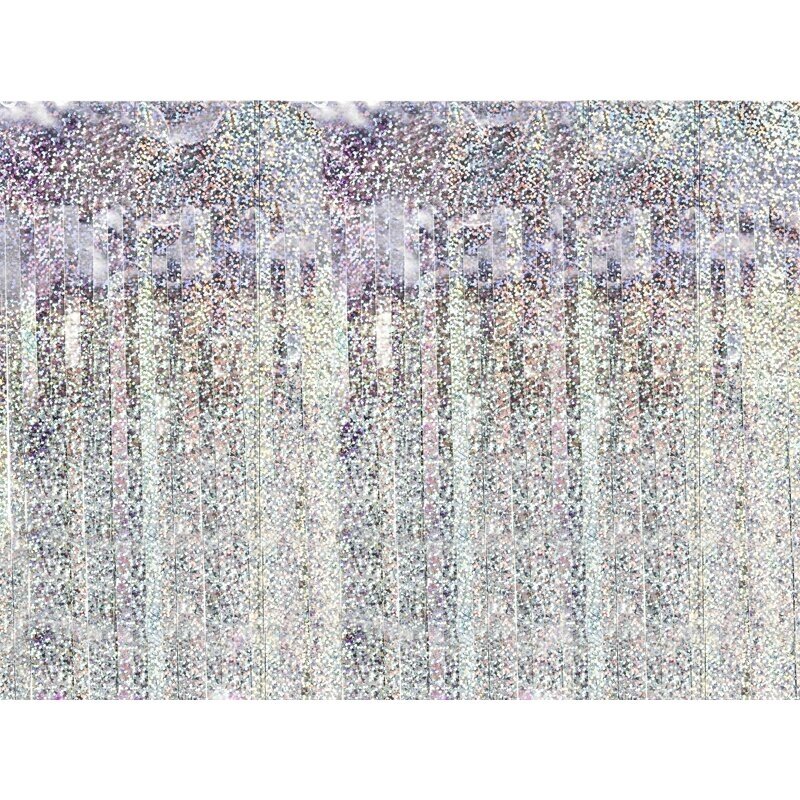 Dekoracija ''Holografinis lietutis'' 100 x 200cm