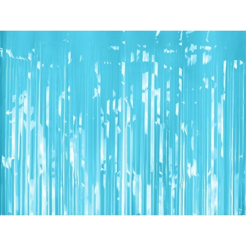 Dekoracija ''Šviesiai mėlynos spalvos lietutis'' 100 x 200cm Dekoracija ''Šviesiai mėlynos spalvos lietutis'' 100 x 200cm
