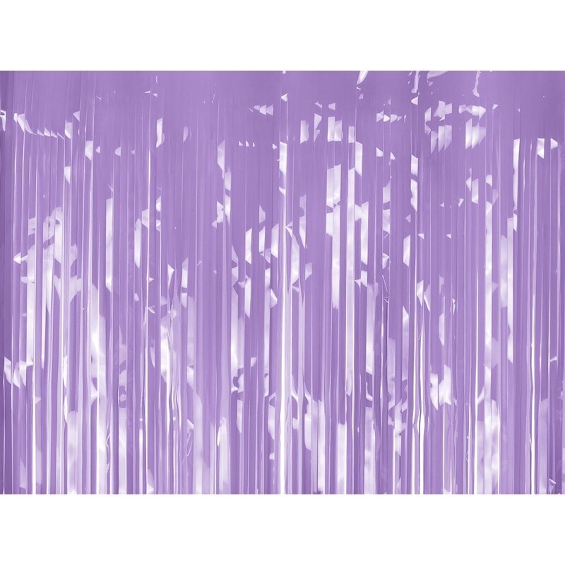 Dekoracija ''Šviesiai violetinės spalvos lietutis'' 100 x 200cm Dekoracija ''Šviesiai violetinės spalvos lietutis'' 100 x 200cm