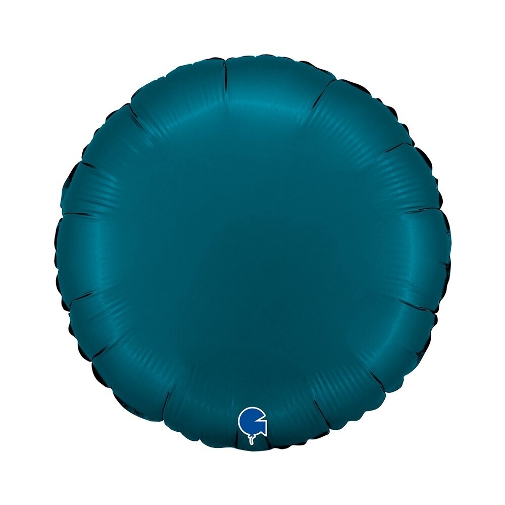 Folinis balionas apskritimas ''Satin Petrol Blue'' Folinis balionas apskritimas ''Satin Petrol Blue''