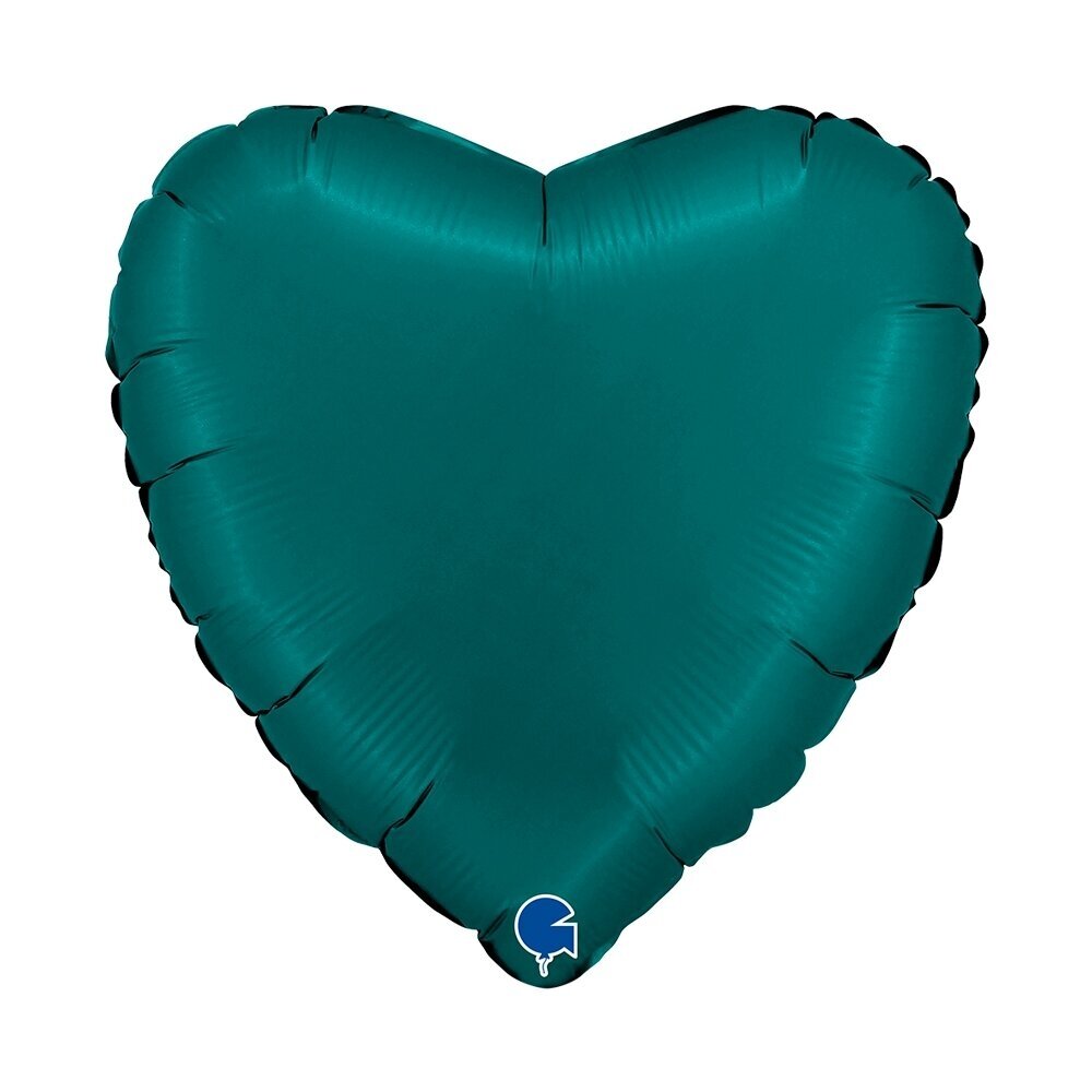 Folinis balionas širdelė ''Satin Emerald Green'' Folinis balionas širdelė ''Satin Emerald Green''