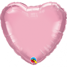 Folinis balionas ''Rožinė širdelė''