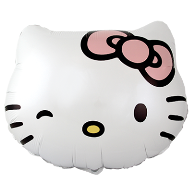 Folinis balionas ''Hello Kitty galva''