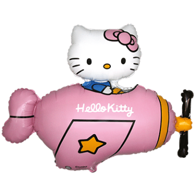 Folinis balionas ''Hello Kitty lėktuvėlyje''