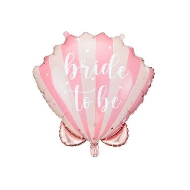 Folinis balionas kriauklė ''bride to be''