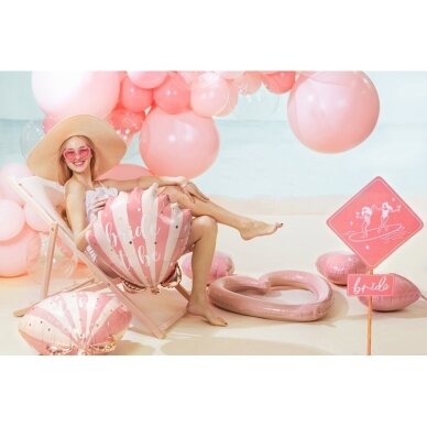 Folinis balionas kriauklė ''bride to be'' 3