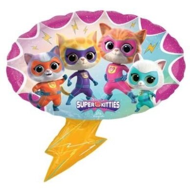 Folinis balionas ''Super Kitties'' Folinis balionas ''Super Kitties''