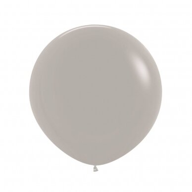''Grey'' spalvos balionas (60cm) ''Grey'' spalvos balionas (60cm)