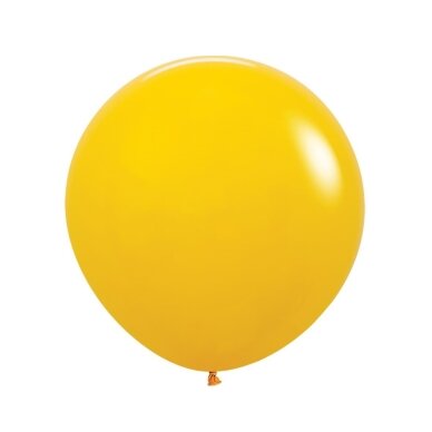 ''Honey Yellow'' spalvos balionas (60cm) ''Honey Yellow'' spalvos balionas (60cm)