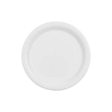 Lėkštutės baltos spalvos 23cm