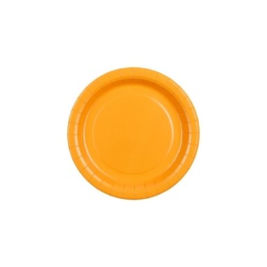 Lėkštutės oranžinės spalvos 18cm