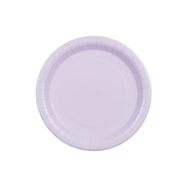 Lėkštutės šviesiai violetinės spalvos 18cm
