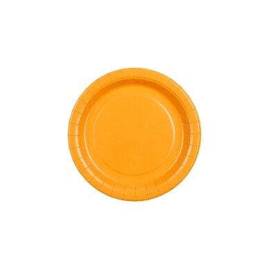 Lėkštutės oranžinės spalvos 18cm
