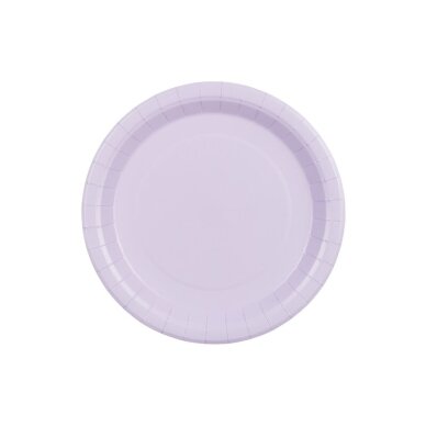 Lėkštutės šviesiai violetinės spalvos 18cm