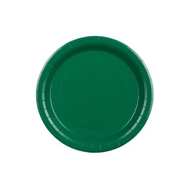 Lėkštutės žalios spalvos 18cm