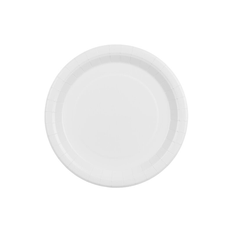 Lėkštutės baltos spalvos 18cm