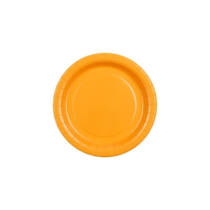 Lėkštutės oranžinės spalvos 18cm