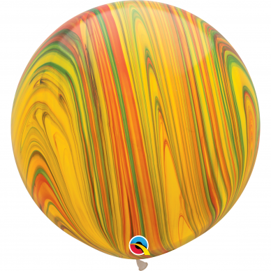 Marmurinis balionas, spalvotas (75cm)