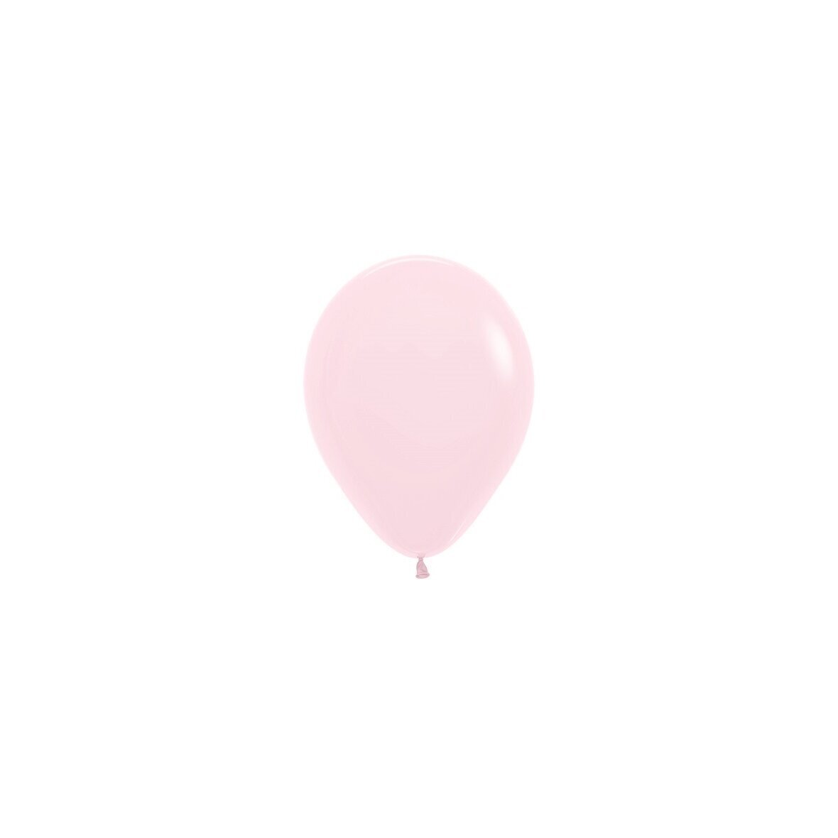 ''Pastel Matte Pink'' spalvos balionas (12cm)