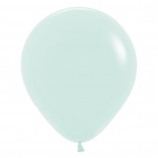 ''Pastel Matte Green'' spalvos balionas (45cm)