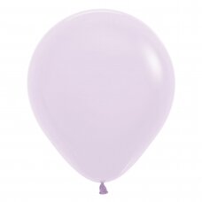 ''Pastel Matte Lilac'' spalvos balionas (45cm)