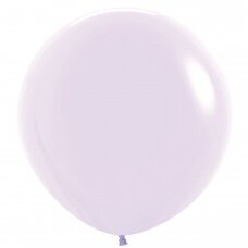 ''Pastel Matte Lilac'' spalvos balionas (90cm)