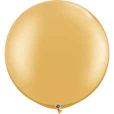 Perlamutrinis ''Gold'' spalvos balionas (75cm)
