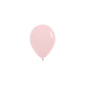 ''Pastel Matte Pink'' spalvos balionas (12cm) - 50vnt