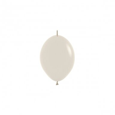 ''Pastel Dusk Cream'' spalvos jungiantis balionas (15cm) - 50vnt