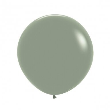 ''Pastel Dusk Laurel Green'' spalvos balionas (60cm)