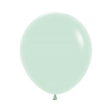 ''Pastel Matte Green'' spalvos balionas (45cm)