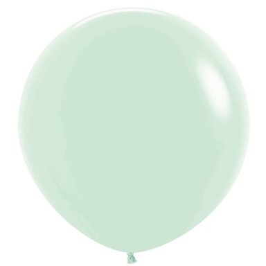 ''Pastel Matte Green'' spalvos balionas (90cm)